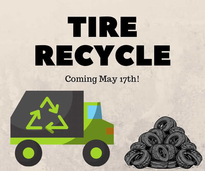 May be an image of ‎text that says '‎TIRE RECYCLE Coming ComingMay17th! May 17th! 송! ۷ د o‎'‎